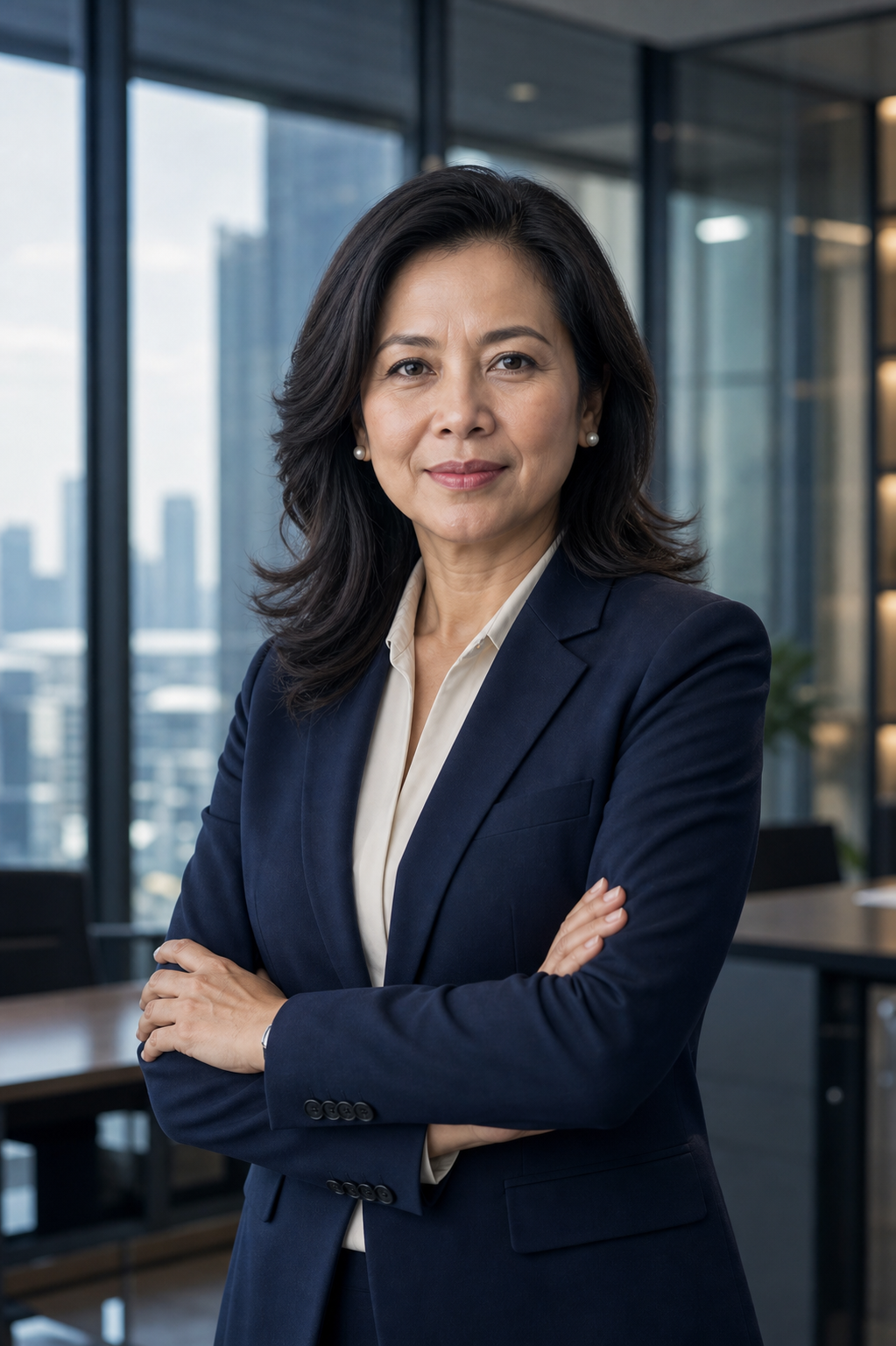 Top executive management portrait